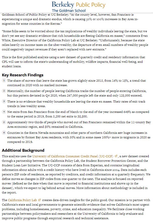 World103 movingOutOf-SF-not-Calif @GoldmanSchool,@NatalieHolmes3,@CAPolicyLab,@UCBerkeley