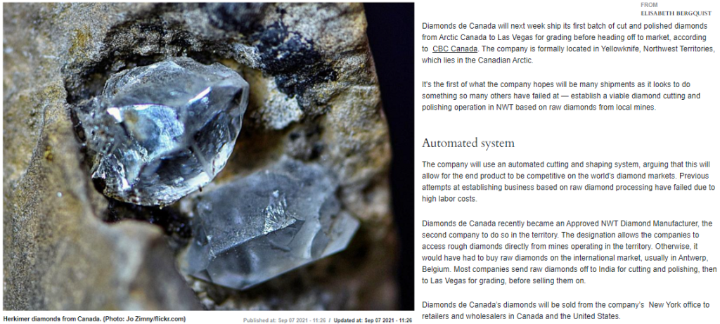 Canada51 diamond-business @HighNorthNews,@_Arctic_Circle
