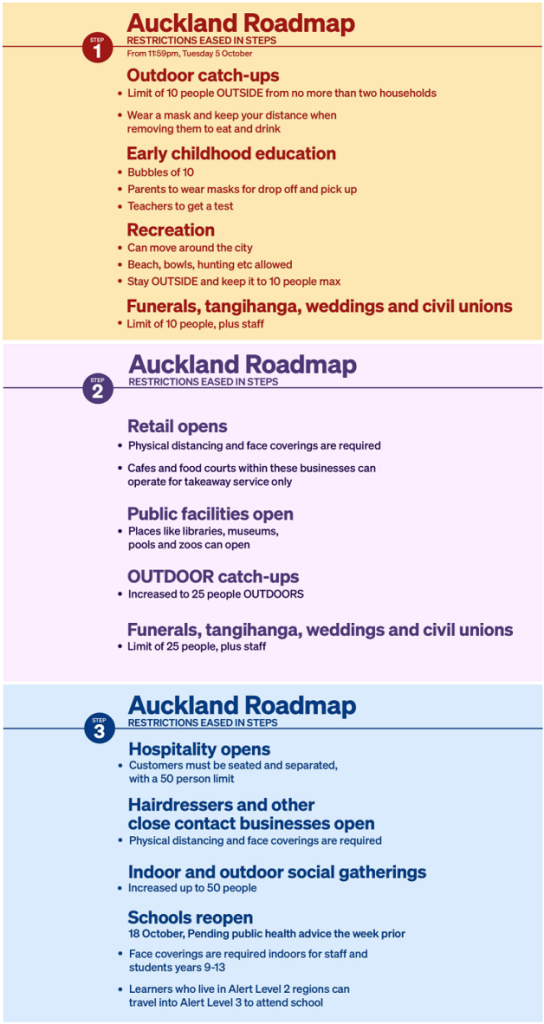 World193 The 3 steps to easing Auckland restrictions what you need to know @rnz_news,@VinayRanchhod