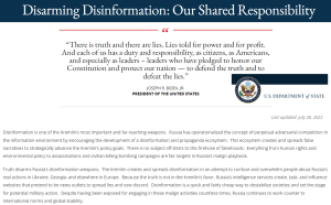 World378 Disarming Disinformation Our Shared Responsibility @StateDept